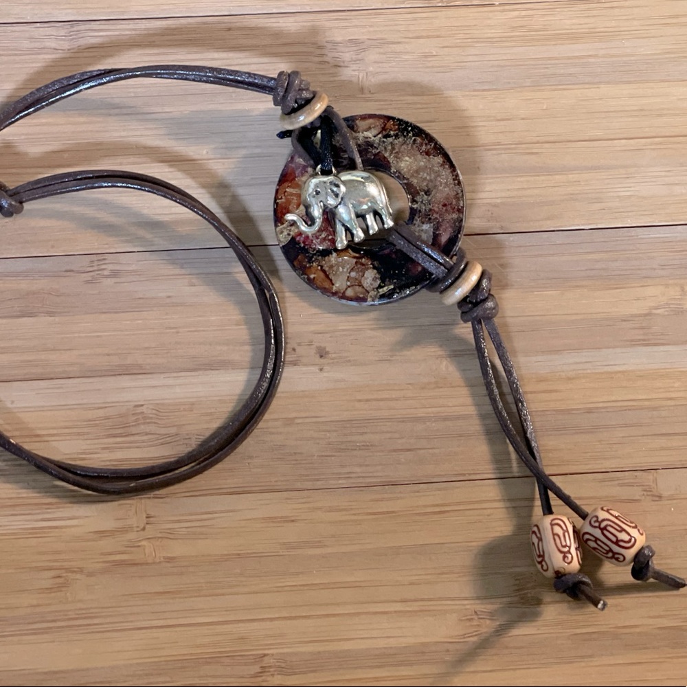 Handmade crafted necklace